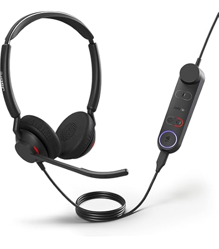 Amazon.co.jp: Jabra Engage 50有線ヘッドセット ステレオ - 電話用